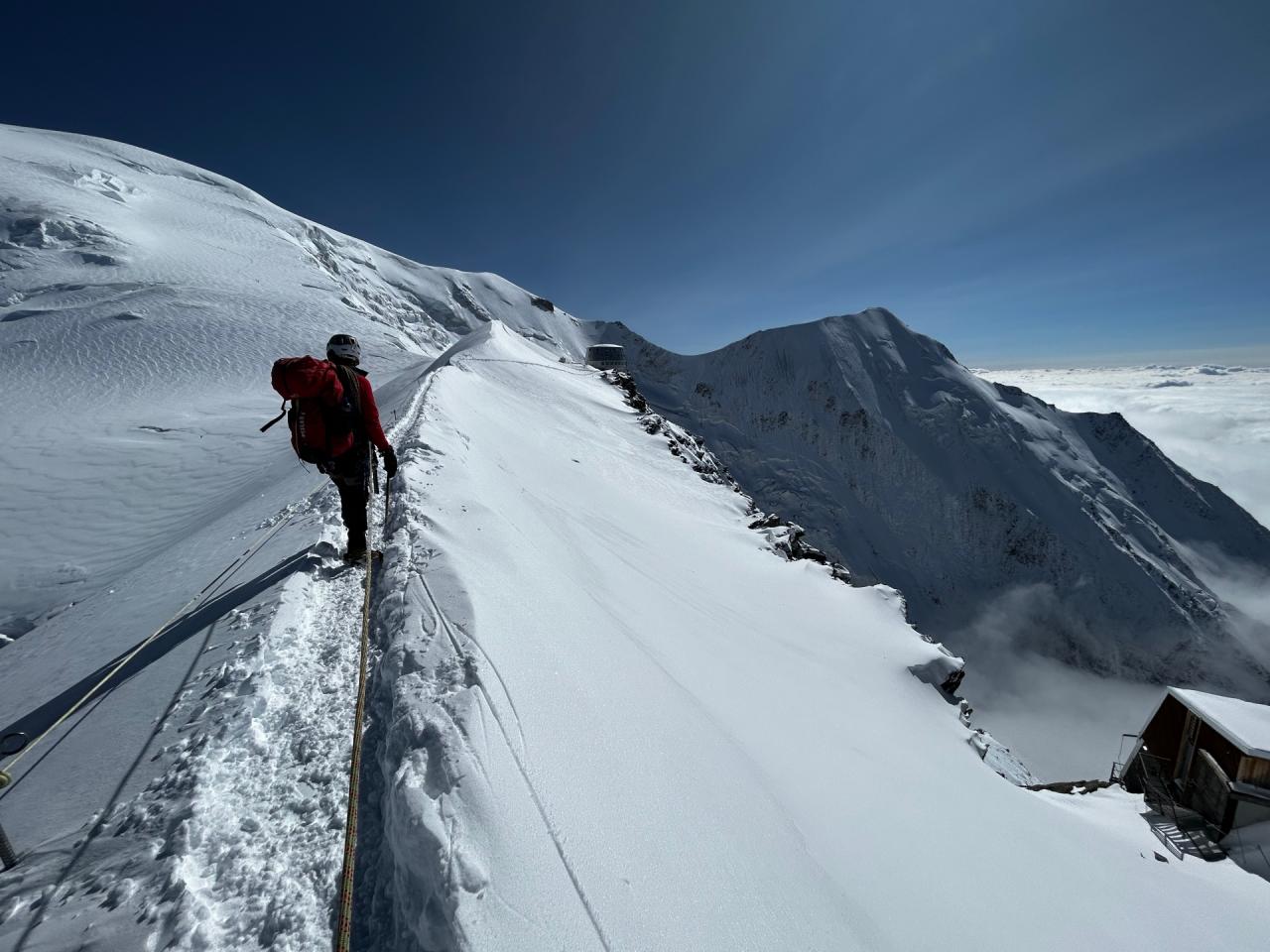 Ascension du Mont Blanc 4 jours par la voie normale